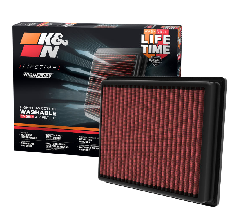 K&N 2022 Nissan Pathfinder V6-3.5L Replacement Air Filter-SR1 Performance