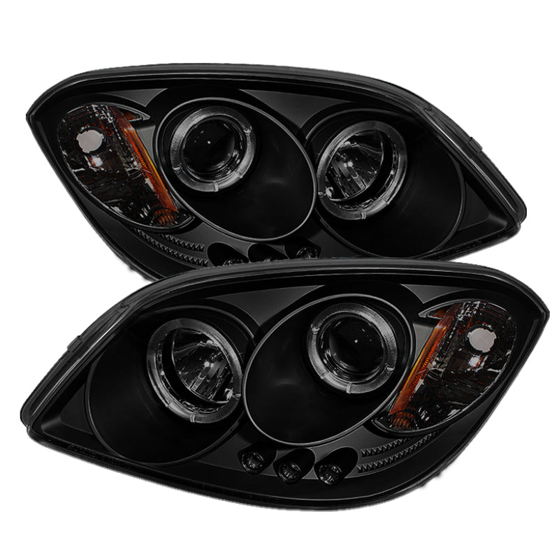 Spyder Chevy Cobalt 05-10 Projector Headlights LED Halo LED Blk Smke PRO-YD-CCOB05-HL-BSM-SR1 Performance