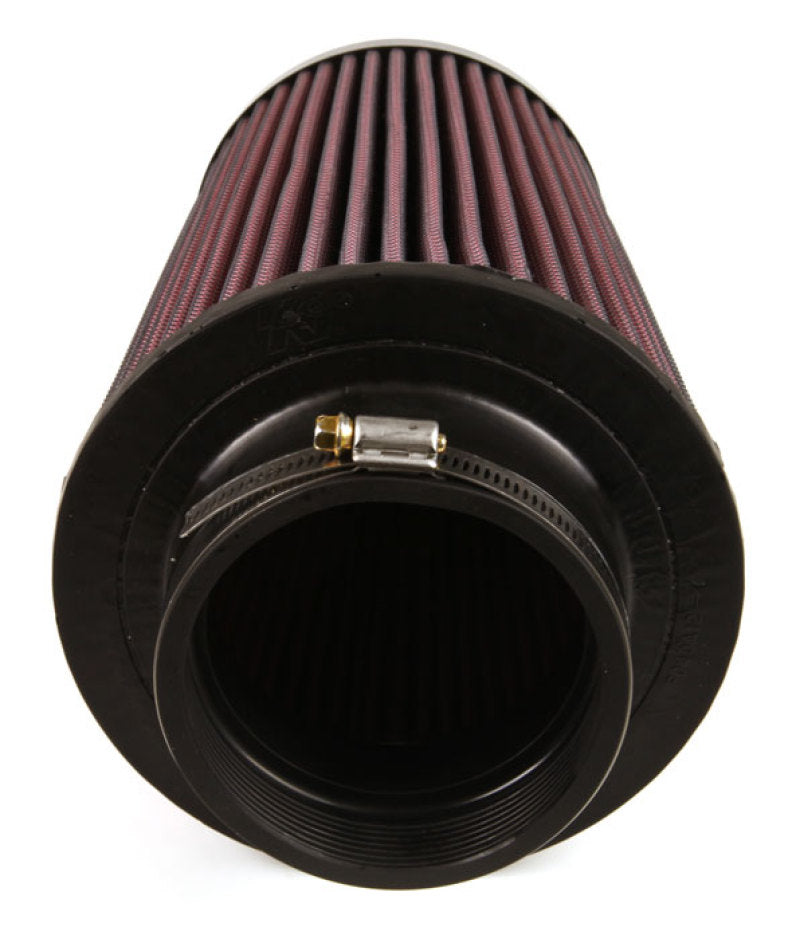 K&N Universal Filter Round Tapered 4in FlangeID / 6.625in Base OD / 5.25in Top OD / 9.5in Height-SR1 Performance