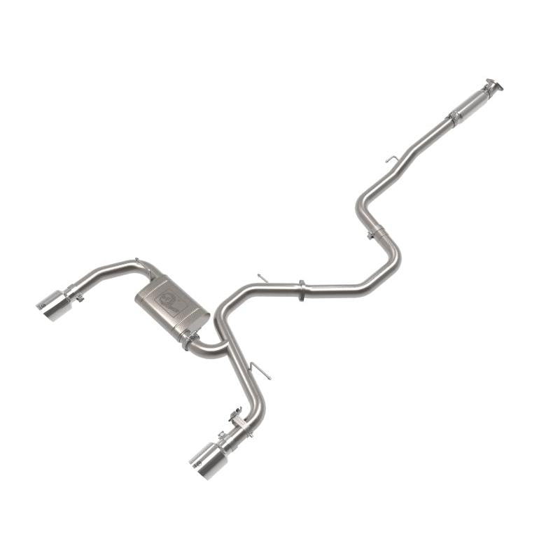 aFe Takeda 22-23 Hyundai Elantra N L4-2.0L (t) 3in 304 SS Cat-Back Exhaust w/ Polished Tips-SR1 Performance