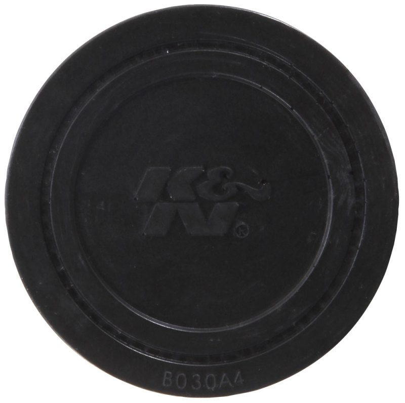 K&N 1.5in Flange ID x 3in OD x 2.5in H Rubber Base Crankcase Vent Filter-SR1 Performance