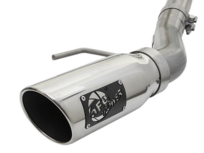 aFe MACHForce XP Exhaust Cat-Back SS-409 2017 Ford F-150 Raptor V6-3.5L (tt) w/ Polished Tips-SR1 Performance