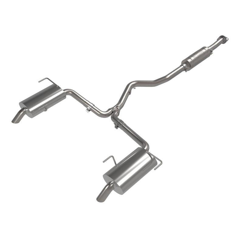 aFe Subaru Outback 20-23 H4-2.4L Takeda 2-1/2 IN to 2-1/4 IN 304 Stainless Steel Cat-Back Exhaust-SR1 Performance