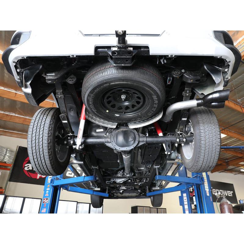 aFe Rebel XD Series 3 IN 304SS DPF-Back 23-24 GM Trucks L6-3.0L (td) LZ0- Dual Black Tip-SR1 Performance