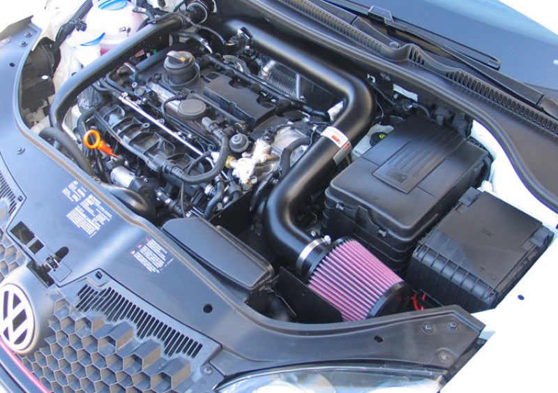 K&N 06-07 VW Jetta GLI / GTI Black Typhoon Short Ram Intake-SR1 Performance