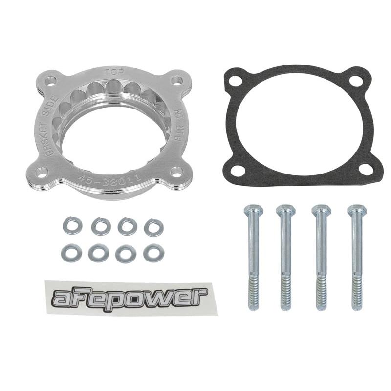 aFe Silver Bullet Throttle Body Spacer 10-18 Toyota FJ Cruiser V6 4.0L