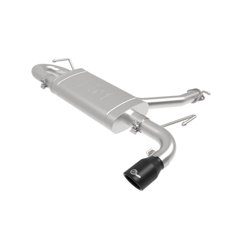 aFe Takeda 2.5in 304 SS Axle-Back Exhaust w/ Black Tips 18-22 Hyundai Kona L4-1.6L (t) AWD-SR1 Performance