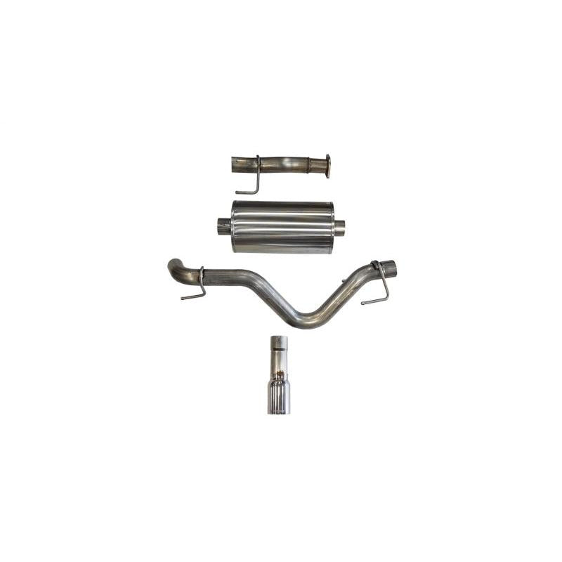 Corsa 16-23 Toyota Tacoma 3.5L V6 Double Cab 5ft Bed Sport Cat-Back Single Side Exit w/ Polished Tip-SR1 Performance