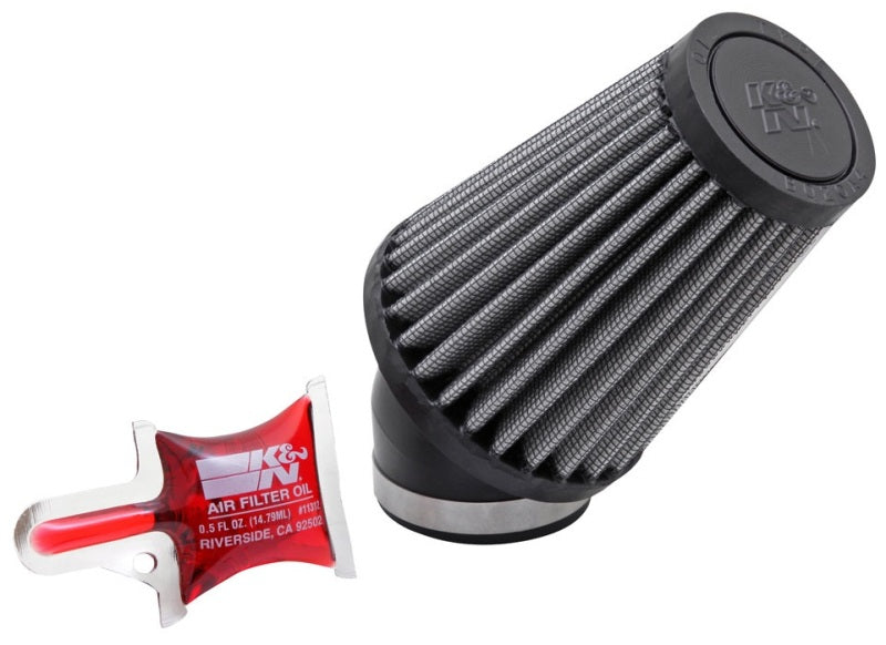 K&N Universal Rubber Filter Round Tapered 3in Base OD x 2in Top OD x 4in H - 73-78 Honda ATC90-SR1 Performance