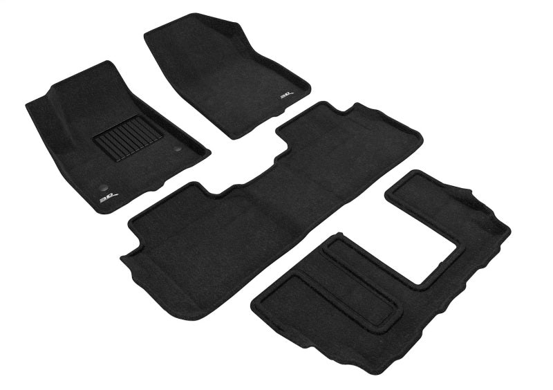 3D Maxpider 17-23 GMC Acadia With Bench 2Nd Row Elegant Black R1 R2 R3-SR1 Performance