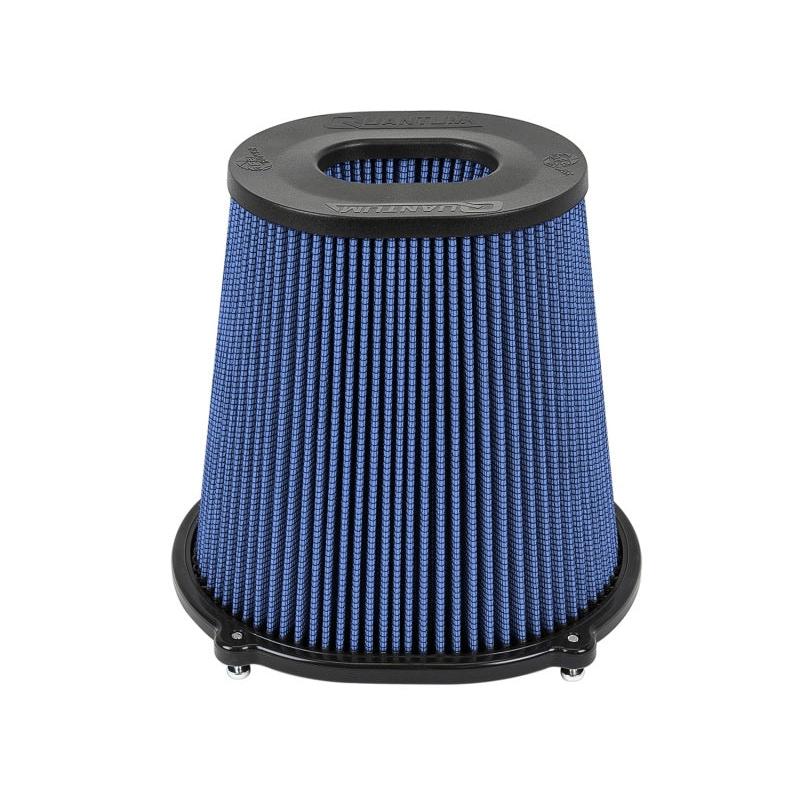 aFe Quantum Pro-5 R Air Filter Inverted Top - 5in Flange x 9in Height - Oiled P5R-SR1 Performance
