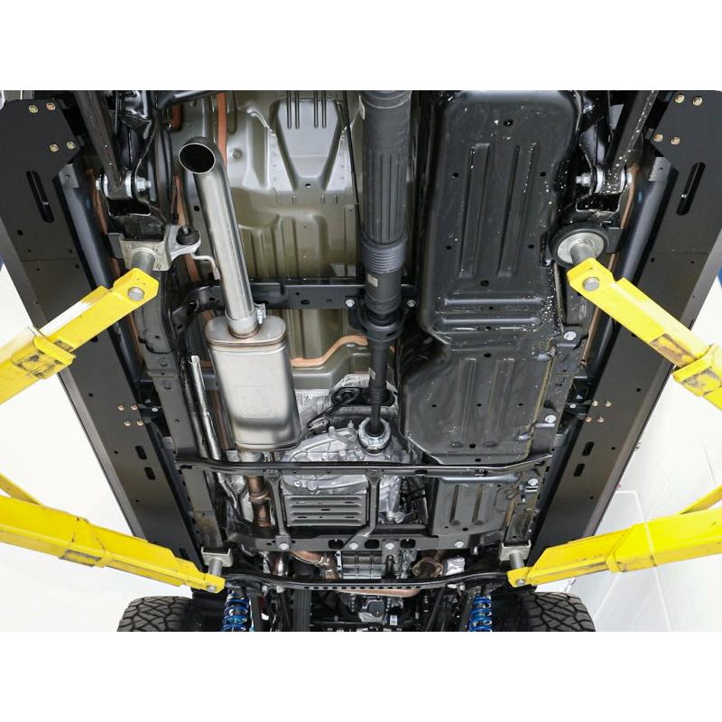 aFe ROCK Basher Exhaust Cat-Back 3in SS-409 2020 Jeep Gladiator (JT) V6-3.6L-SR1 Performance