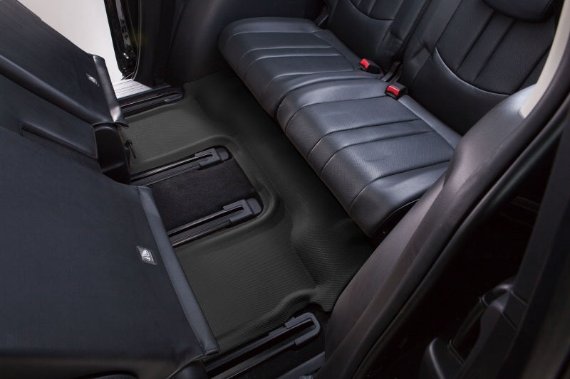 3D MAXpider 20-21 Ford Explorer 6-Seat Kagu 3rd Row Floormats - Black-SR1 Performance