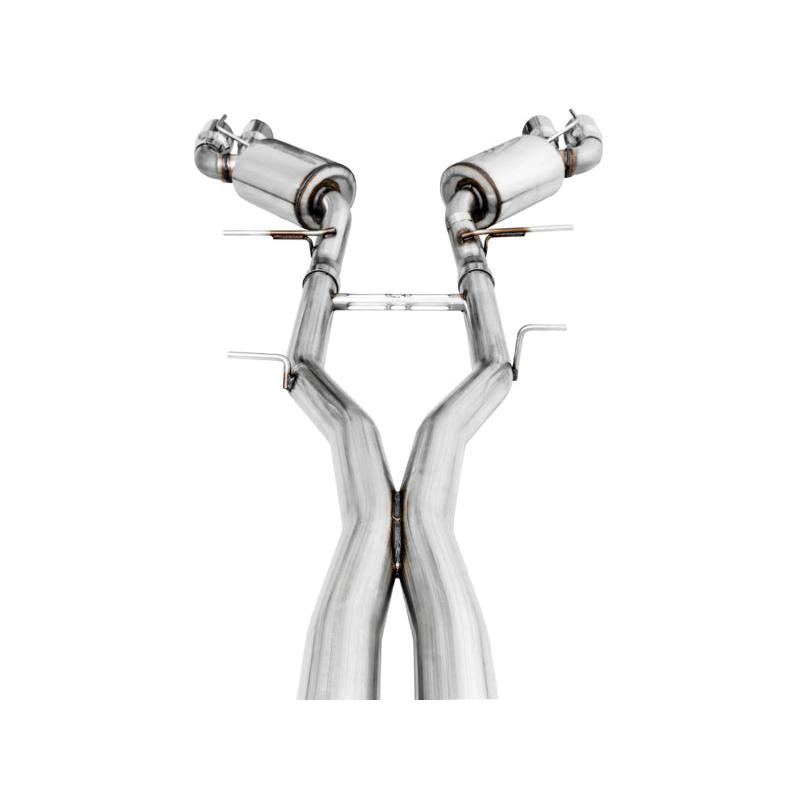 AWE Tuning 16-19 Chevy Camaro SS Res Cat-Back Exhaust -Touring Edition (Quad Chrome Silver Tips)