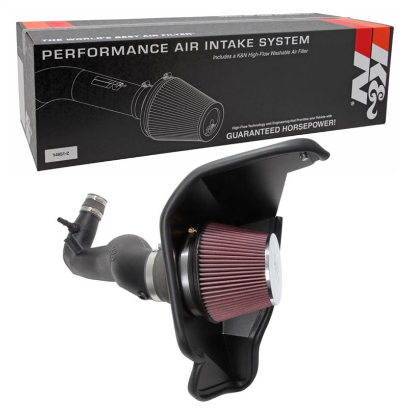 K&N 2018 Ford Mustang L4-2.3L F/I Aircharger Performance Intake-SR1 Performance