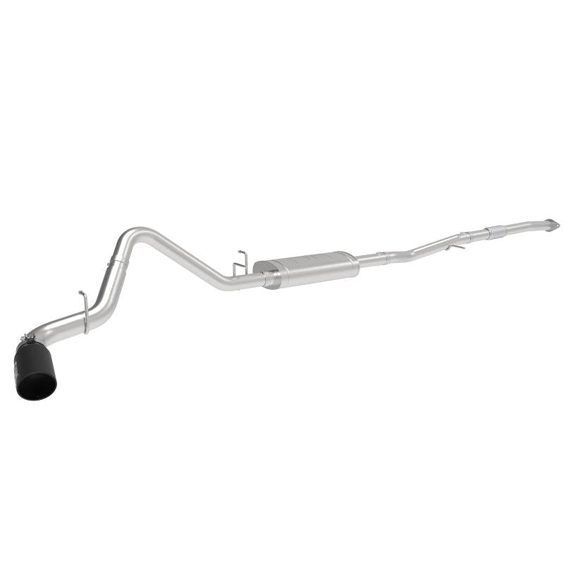 AFE Apollo GT Series 19-20 GM 1500 2.7L (T) 409 SS CB Exhaust System w/Black Tip-SR1 Performance