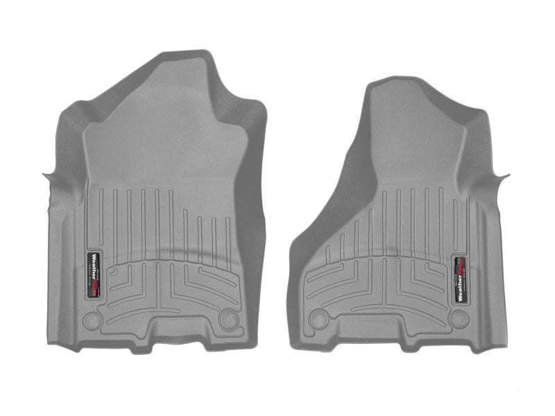 WeatherTech DigitalFit Front FloorLiner for 2019 Ram 2500 and 3500 in Gray (Part Number 4615451)