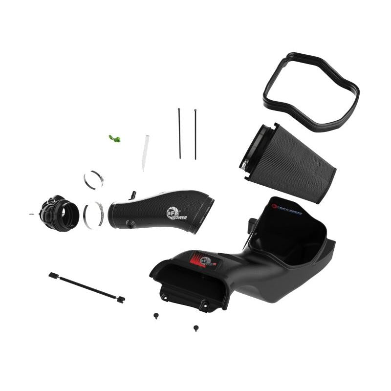 aFe 23-24 Ford F150 Raptor R V8 5.2L Supercharged Track Series Air Intake w/ Black PDS Filter-SR1 Performance
