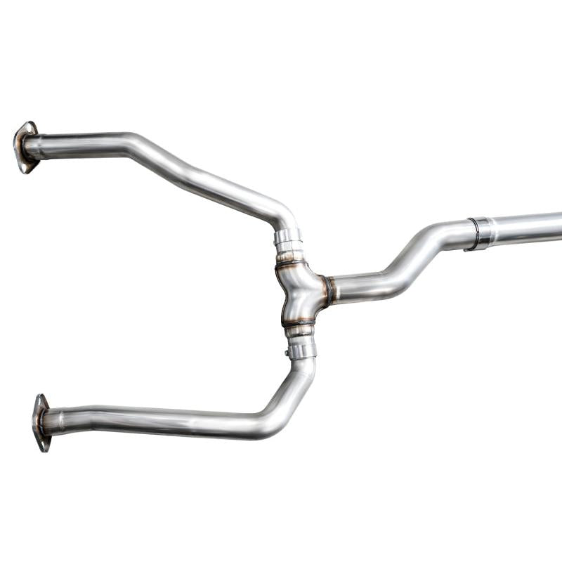 AWE 0FG Exhaust for 3rd Gen Toyota Tundra - Dual Diamond Black Tips