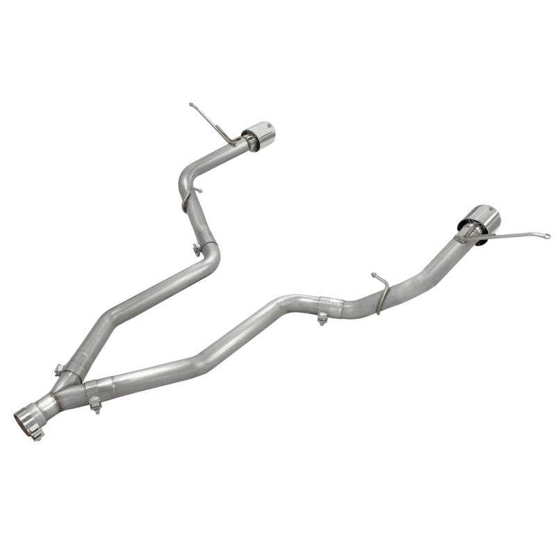 aFe MACHForce XP 14+ Jeep Grand Cherokee V6 3.0L (td) 2.5in DPF-Back 409SS Exhaust w/o Resonators-SR1 Performance