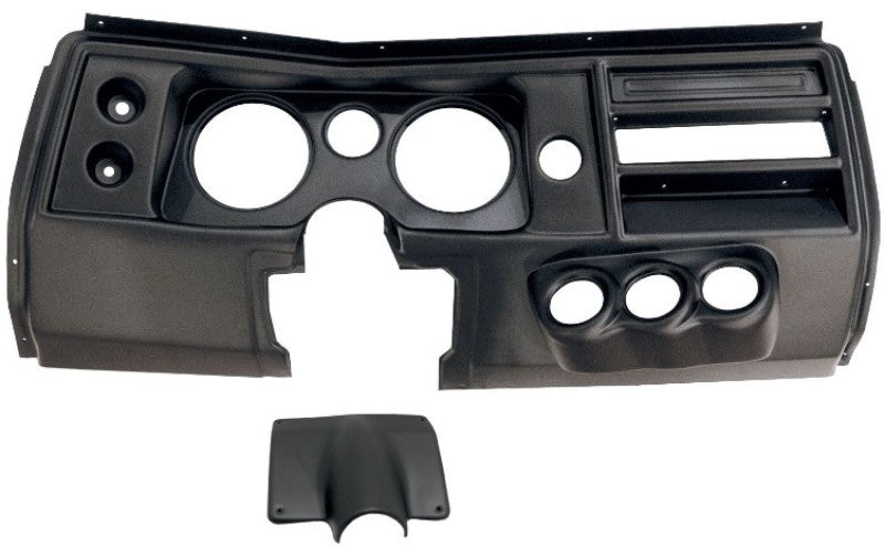 Autometer 1968 Chevrolet Chevelle No Vent Direct Fit Gauge Panel 5in x2 / 2-1/16in x4-SR1 Performance