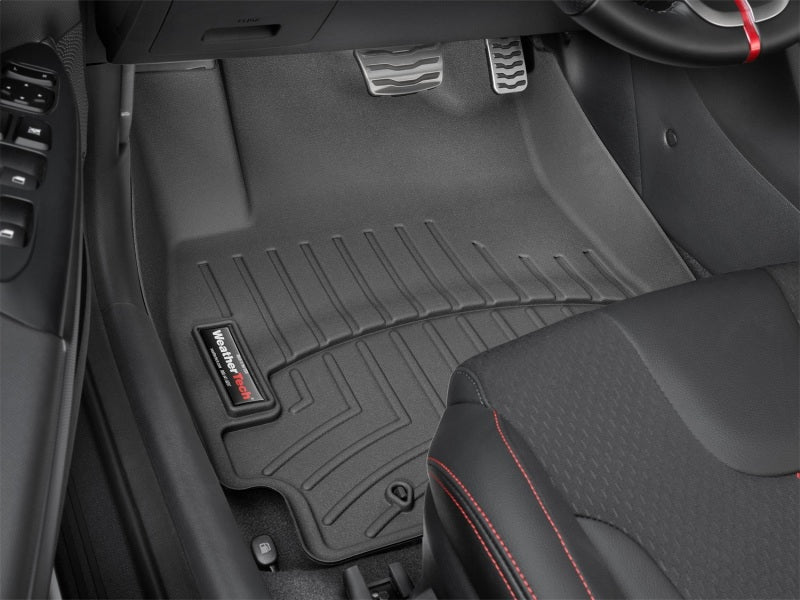 WeatherTech DigitalFit Front FloorLiner for Hyundai Veloster 2019-2021, Black