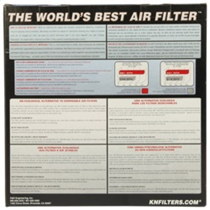 K&N Replacement Round Air Filter for 13-14 Audi RS6/RS7 4.0L V8-SR1 Performance