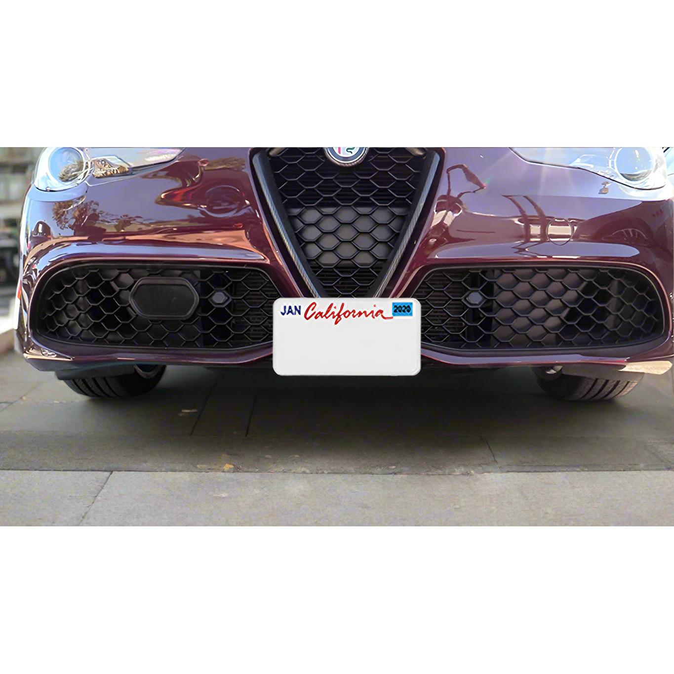 19-23 Alfa Romeo Giulia License Plate Frame Bracket-SR1 Performance
