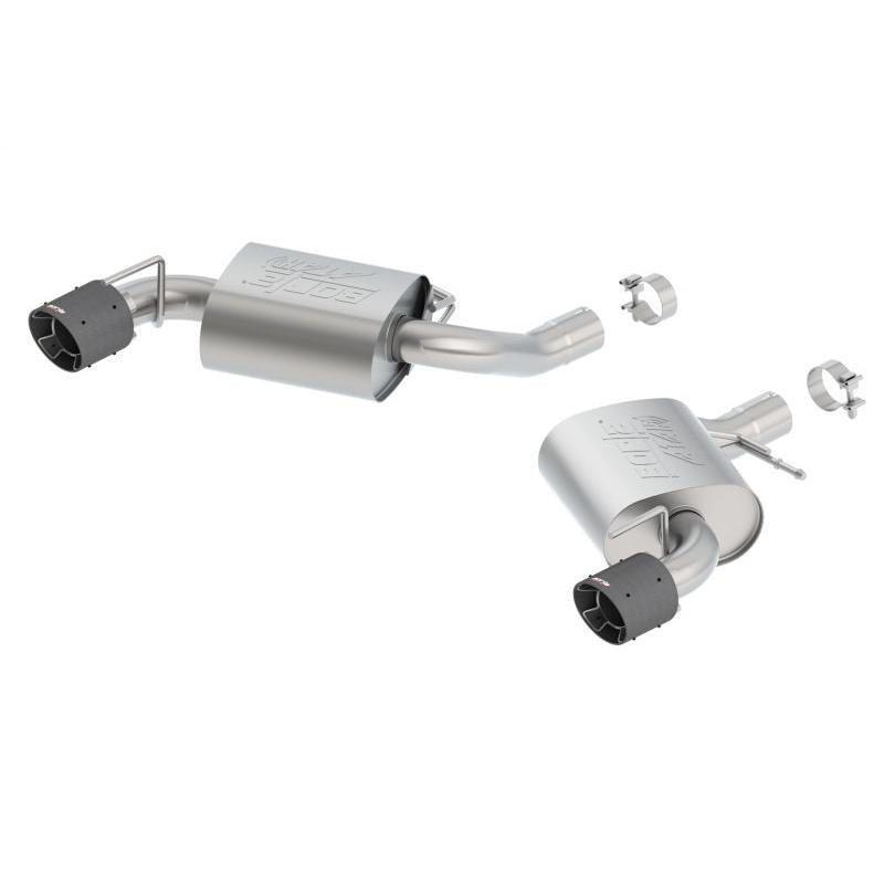 Borla 16 Chevy Camaro 6.2L Atak Rear Section Exhaust w/o NPP