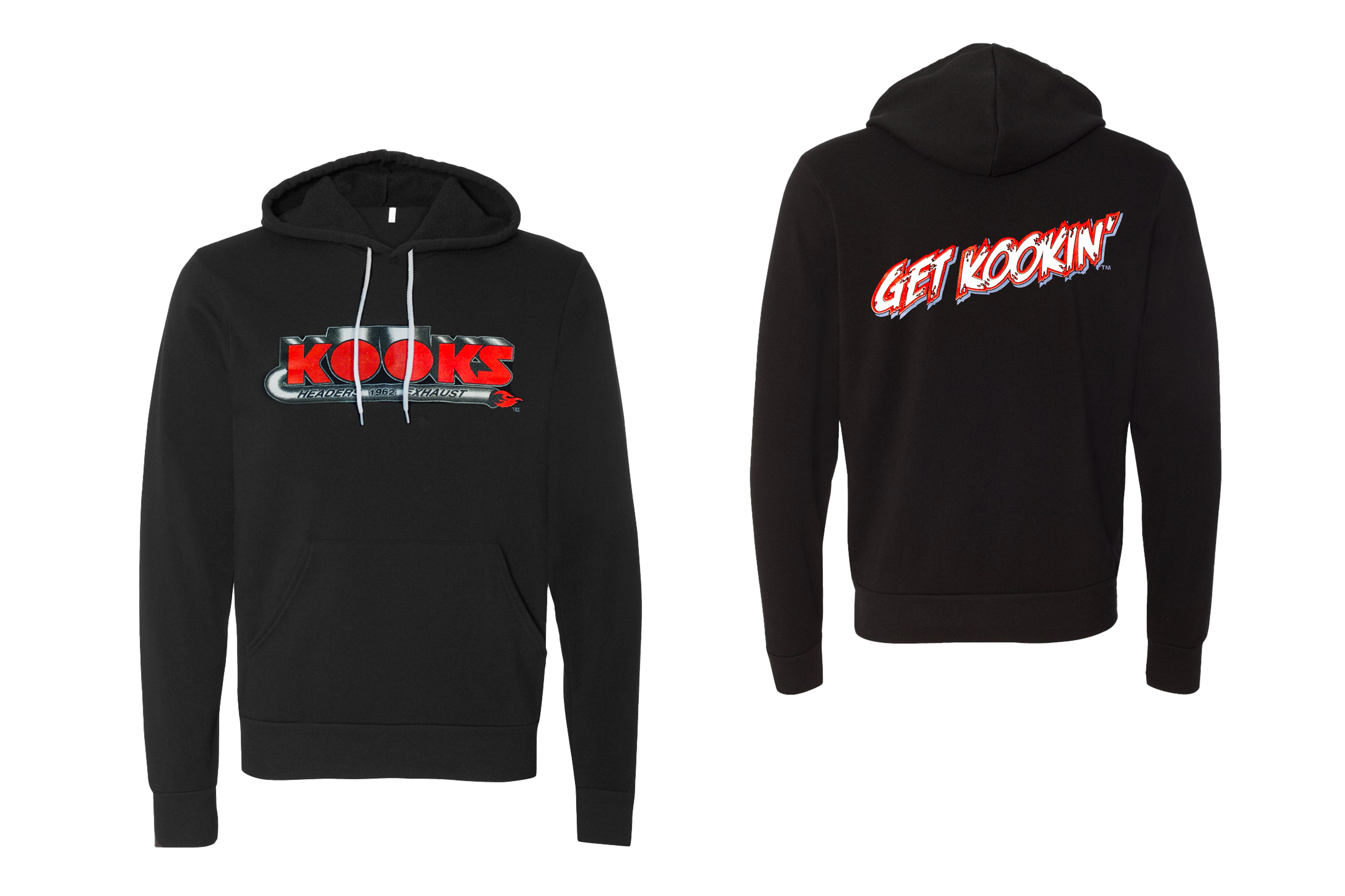 Kooks Logo Pullover Hoodie Black - Medium