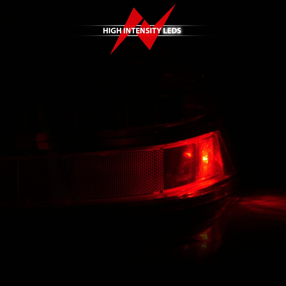 HONDA ACCORD 06-07 4DR TAIL LIGHTS RED/CLEAR