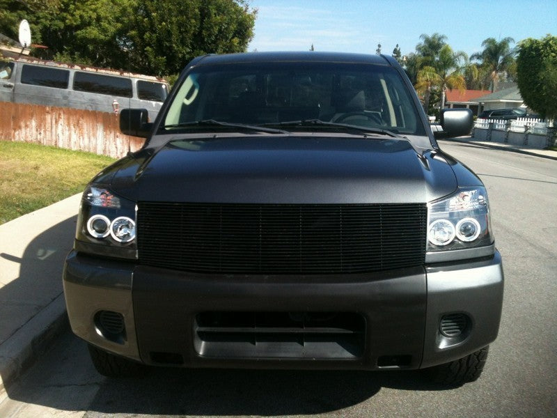 Spyder Nissan Titan 04-14/Armada 04-07 Projector Headlights CCFL Halo LED Blk PRO-YD-NTI04-CCFL-BK-SR1 Performance