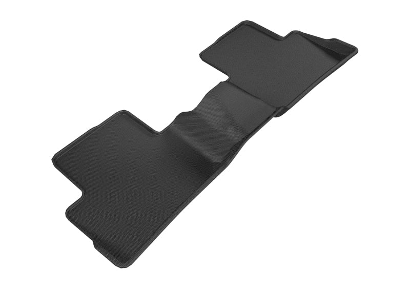 3D MAXpider 2017-2019 Nissan Rogue Sport Kagu 2nd Row Floormats - Black-SR1 Performance