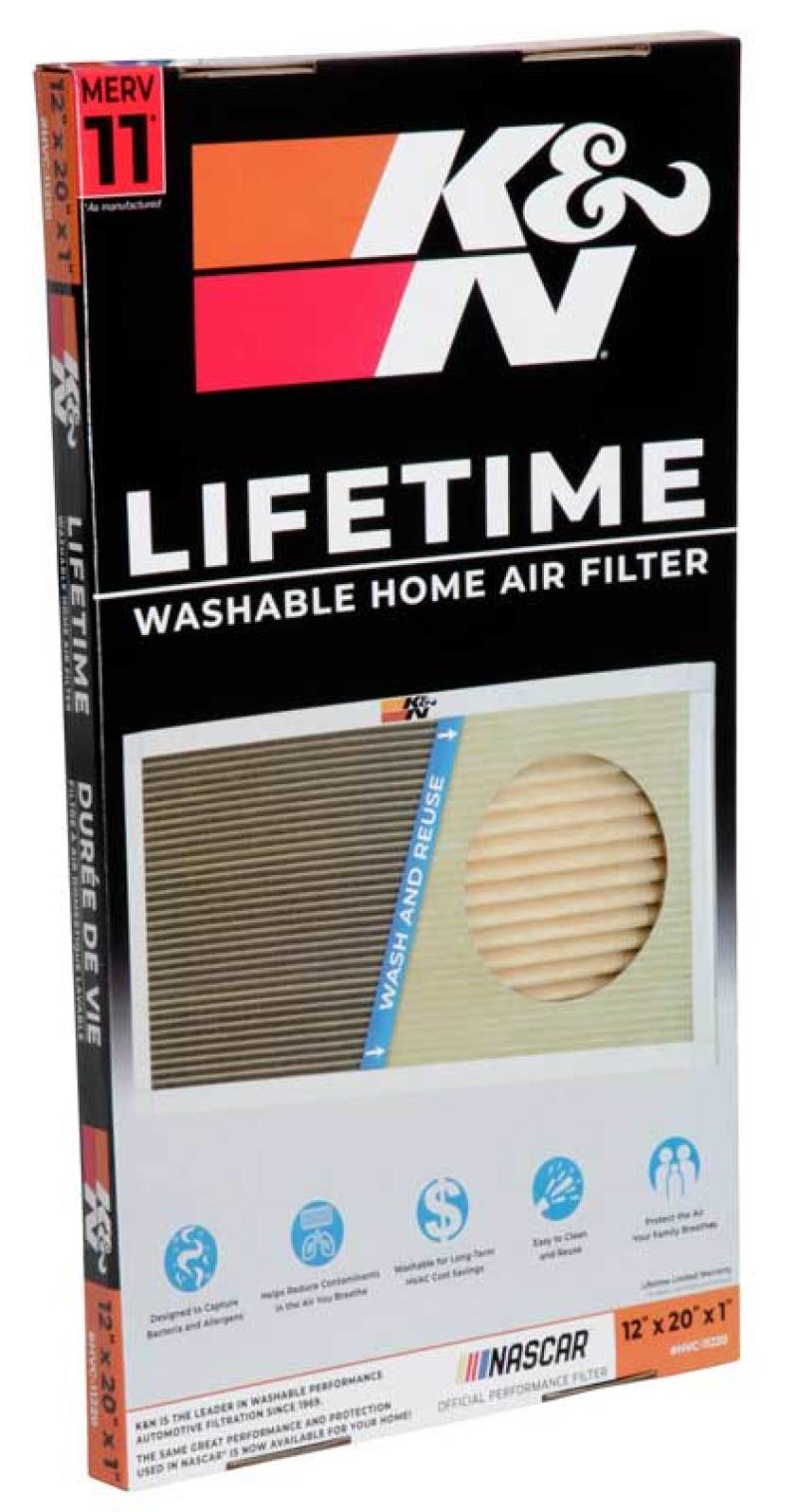 K&N HVAC Filter - 12 X 20 X 1-SR1 Performance