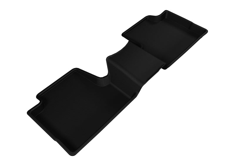 3D MAXpider 2014-2020 Jeep Cherokee Kagu 2nd Row Floormats - Black-SR1 Performance