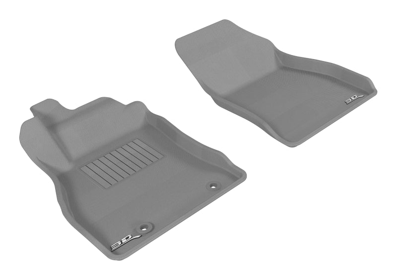 3D MAXpider 2011-2018 Nissan Juke Kagu 1st Row Floormat - Gray-SR1 Performance