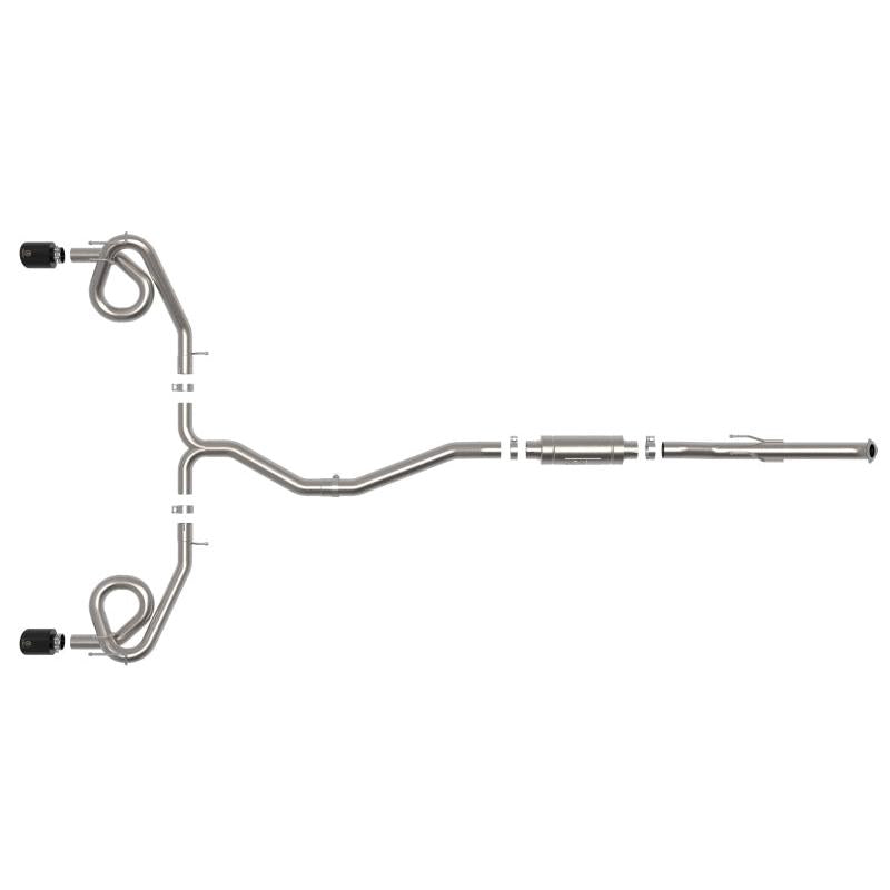 aFe 22-23 Honda Civic Si L4 1.5L (t) Takeda 2.5in to 3in 304 SS Cat-Back Exhaust w/ Black Tips