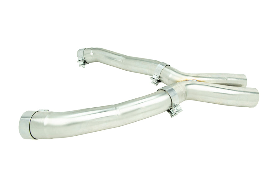 3" SS Competition Only Connections & X-Pipe Fox/SN95 Coyote Swap w/Manual Trans.
