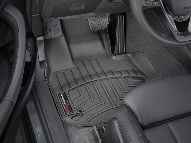 WeatherTech DigitalFit Front FloorLiner for 2018-2020 BMW X3 and X4 - Black