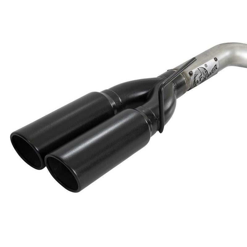 aFe Vulcan Series 3in 304SS DPF-Back 20-21 GM Trucks L6-3.0L (td) LM2 - Dual Black Tip-SR1 Performance