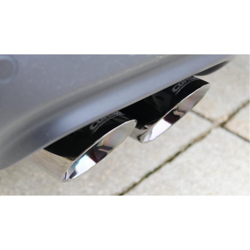 Corsa 15-16 Dodge Challenger Xtreme Cat-Back Dual Rear Exit with Twin 3.5in Polished Pro-Series Tips