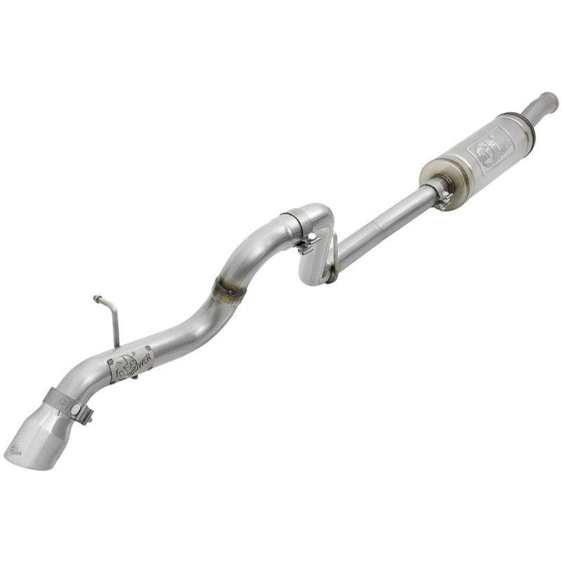 aFe MACH Force-Xp 2.5in Catback High-Tuck Exhaust 18-21 Jeep Wrangler (JL)3.6L 4-Door - Polished Tip