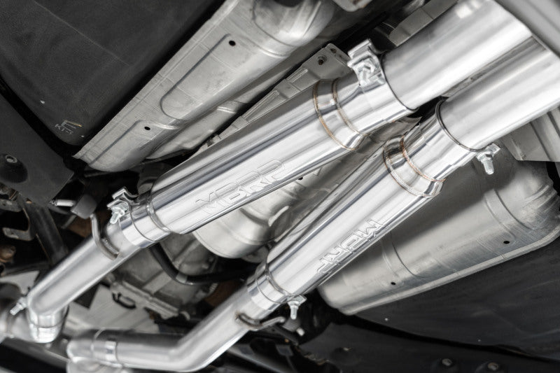 MBRP 17+ Infiniti Q60 3.0L RWD/AWD 3in Cat-Back Dual Split Rear Street Version w/4.5in OD Tips -T304-SR1 Performance