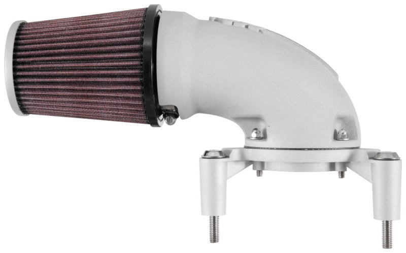 K&N 01-17 Harley Davidson Softail / Dyna FI Performance Air Intake System Silver-SR1 Performance