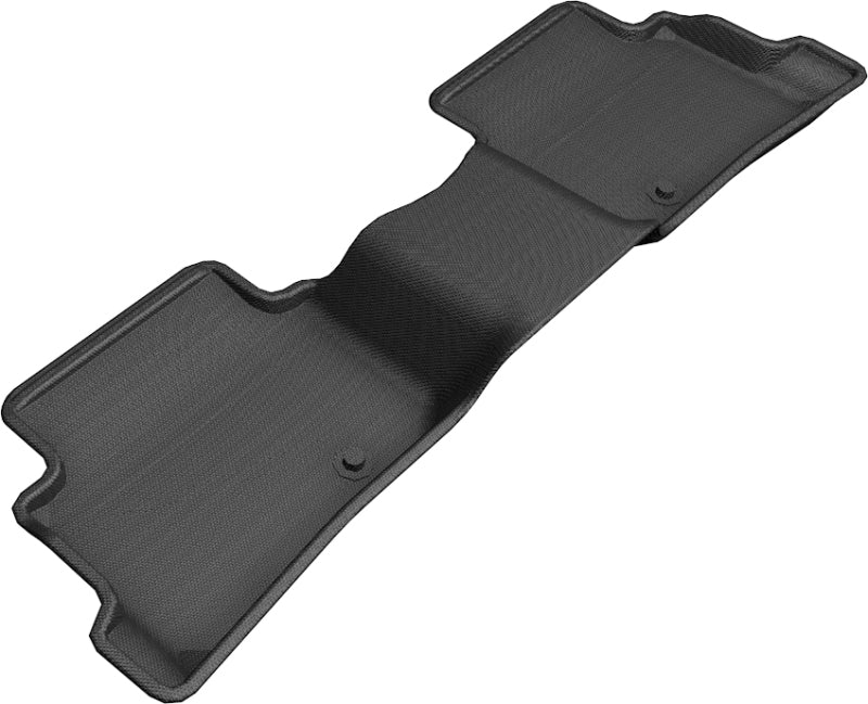 3D MAXpider 2019-2019 Hyundai Ioniq Electric Kagu 2nd Row Floormats - Black-SR1 Performance