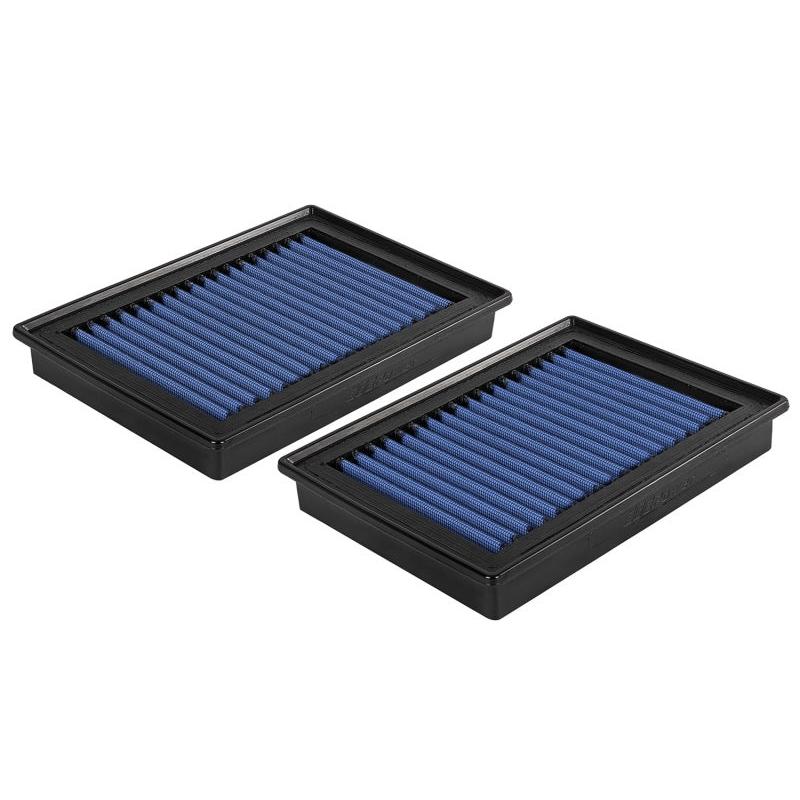 aFe MagnumFLOW Pro 5R OE Replacement Air Filter (Pair) 16-19 Infiniti Q50/60 V6-3.0L (tt)-SR1 Performance