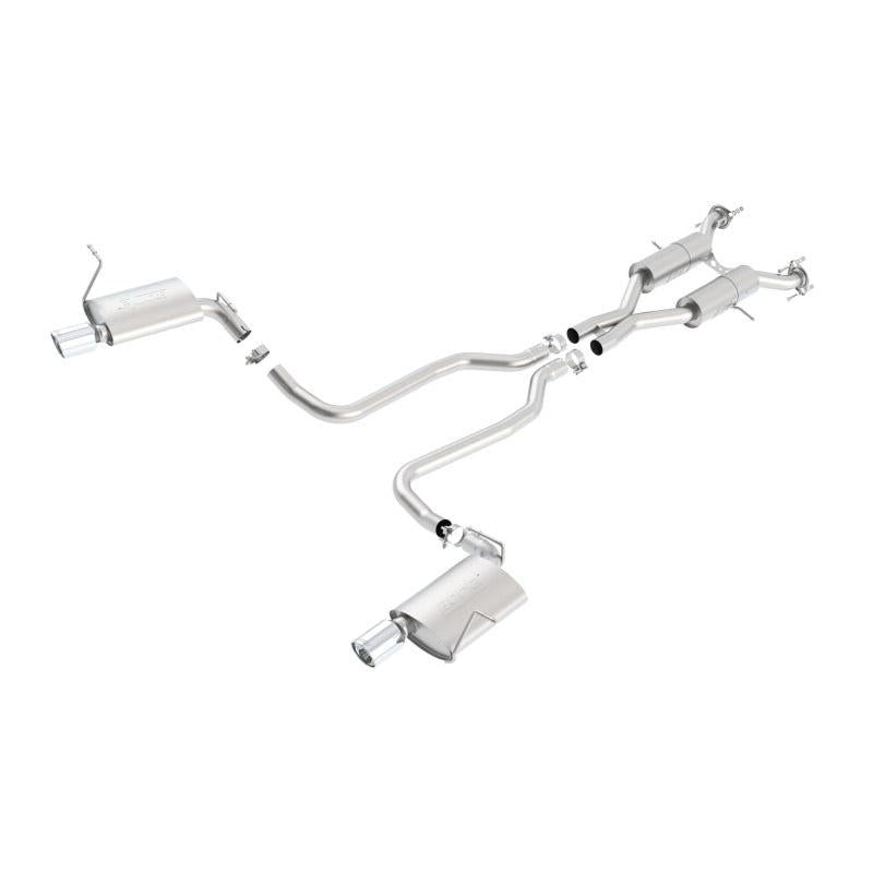 Borla 11-16 Jeep Grand Cherokee Limited/Laredo 5.7L 8cyl 4WD/RWD SS Catback Exhaust