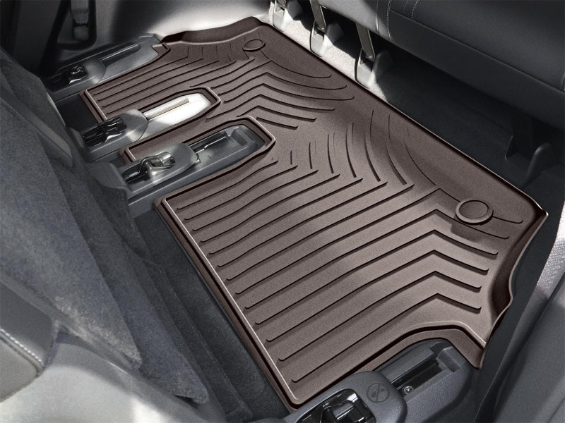 WeatherTech FloorLiner DigitalFit for Infiniti QX80 / Nissan Armada Second Row, Cocoa - Part #4719055