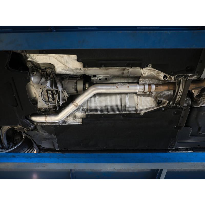 afe POWER MACH Force-Xp 09-16 Audi A4/A5 B8 L4-2.0L(t) 304 SS 3in. Front Resonator Delete Pipe-SR1 Performance