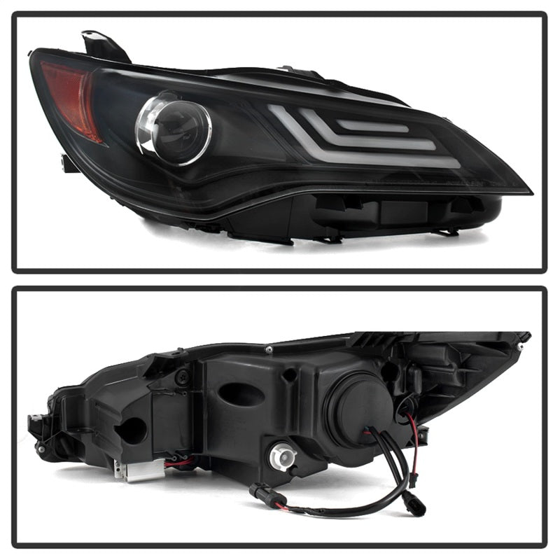Spyder 15-17 Toyota Camry Projector Headlights - Black (PRO-YD-TCAM15-LB-BK)-SR1 Performance